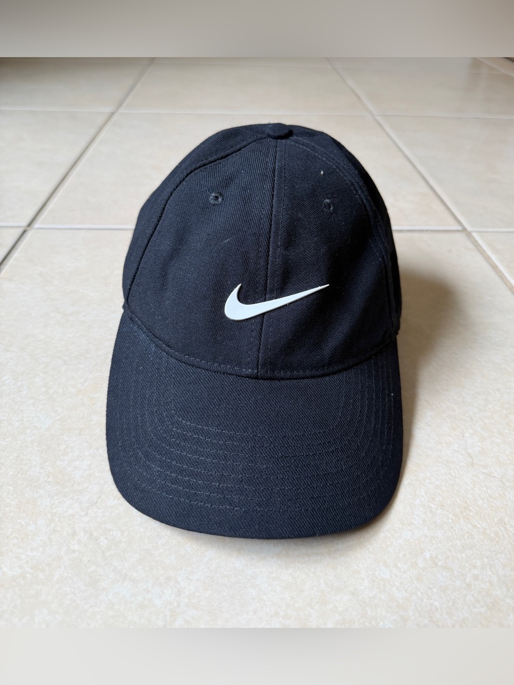 Nike Legacy91 Dri-Fit Golf Hat Unisex Black Adjustable Cap Hook & Loop Strapback